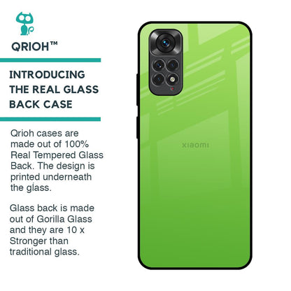 Paradise Green Glass Case For Redmi Note 11S