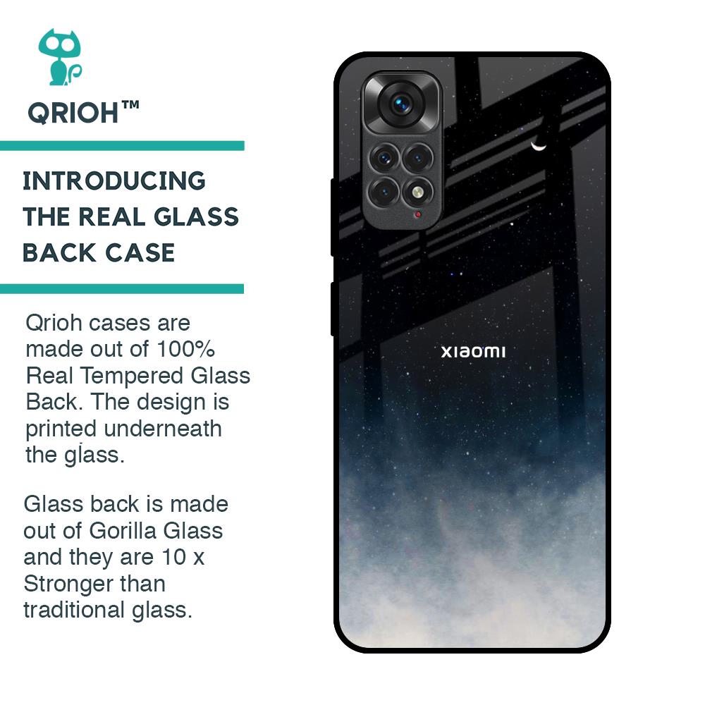 Aesthetic Sky Glass Case for Redmi Note 11S