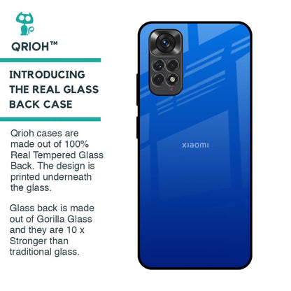 Egyptian Blue Glass Case for Redmi Note 11S