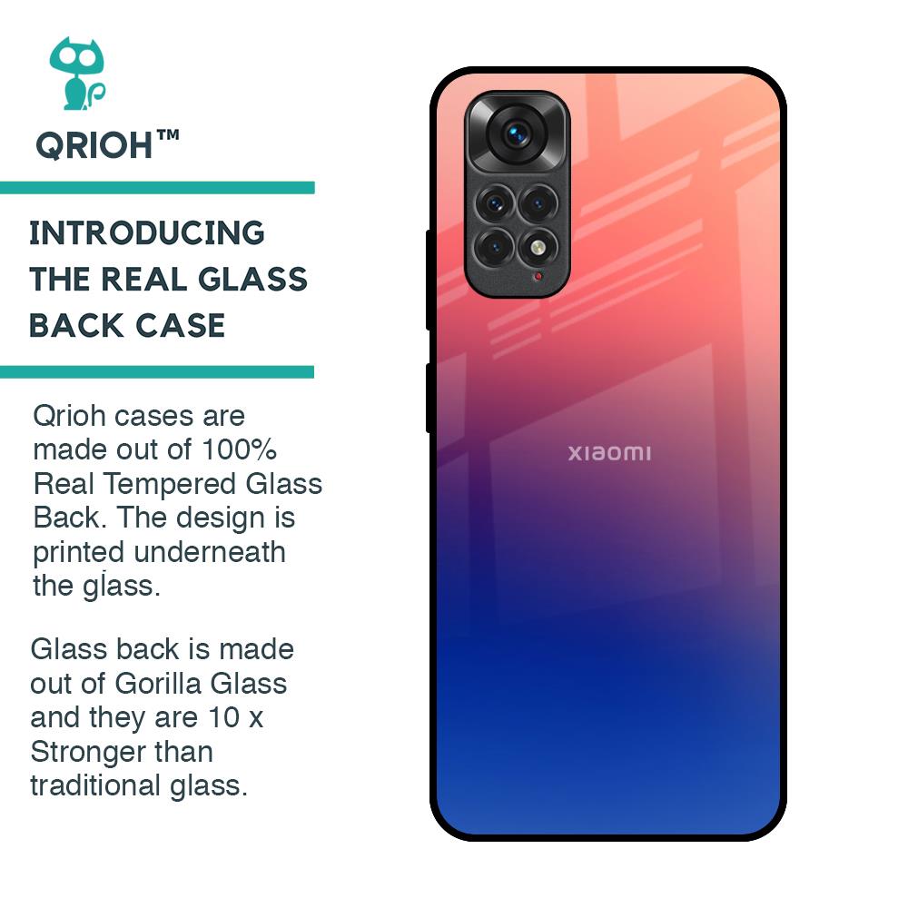 Dual Magical Tone Glass Case for Redmi Note 11S