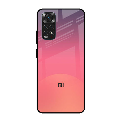 Sunset Orange Redmi Note 11S Glass Cases & Covers Online