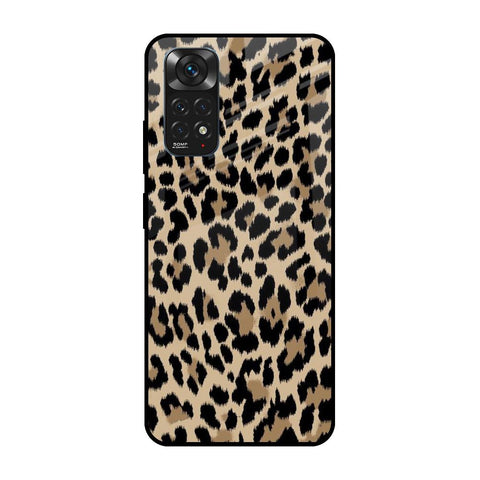 Leopard Seamless Redmi Note 11S Glass Cases & Covers Online