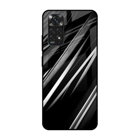 Black & Grey Gradient Redmi Note 11S Glass Cases & Covers Online