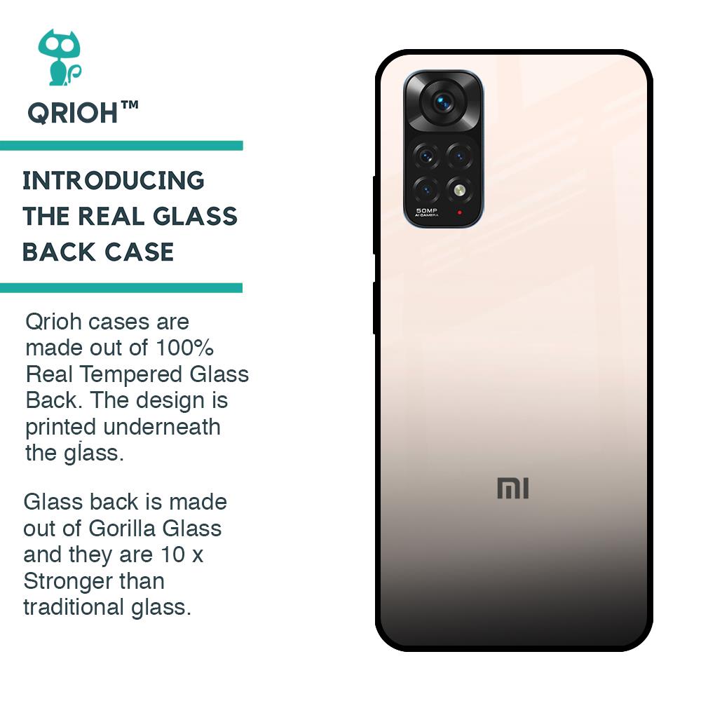 Dove Gradient Glass Case for Redmi Note 11S