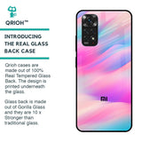 Colorful Waves Glass case for Redmi Note 11S