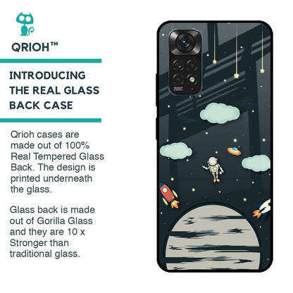 Astronaut Dream Glass Case For Redmi Note 11S