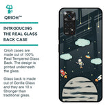 Astronaut Dream Glass Case For Redmi Note 11S