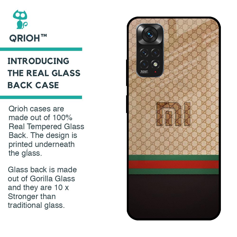 High End Fashion Glass case for Redmi Note 11S