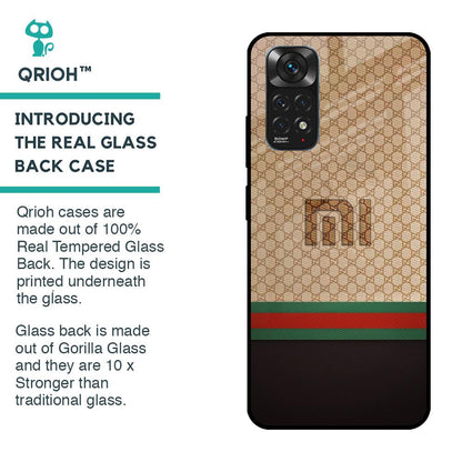 High End Fashion Glass case for Redmi Note 11S
