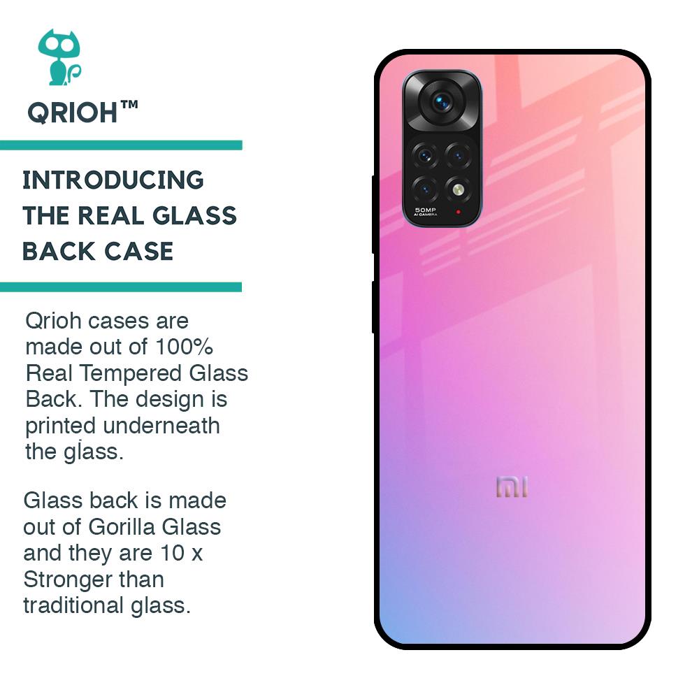 Dusky Iris Glass case for Redmi Note 11S