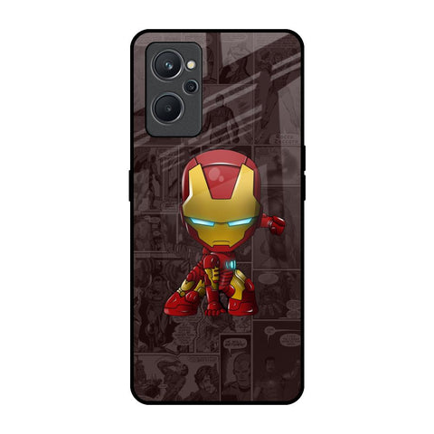 Angry Baby Super Hero Realme 9i Glass Back Cover Online
