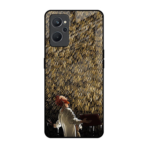 Rain Festival Realme 9i Glass Back Cover Online