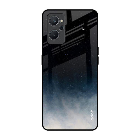 Black Aura Realme 9i Glass Back Cover Online