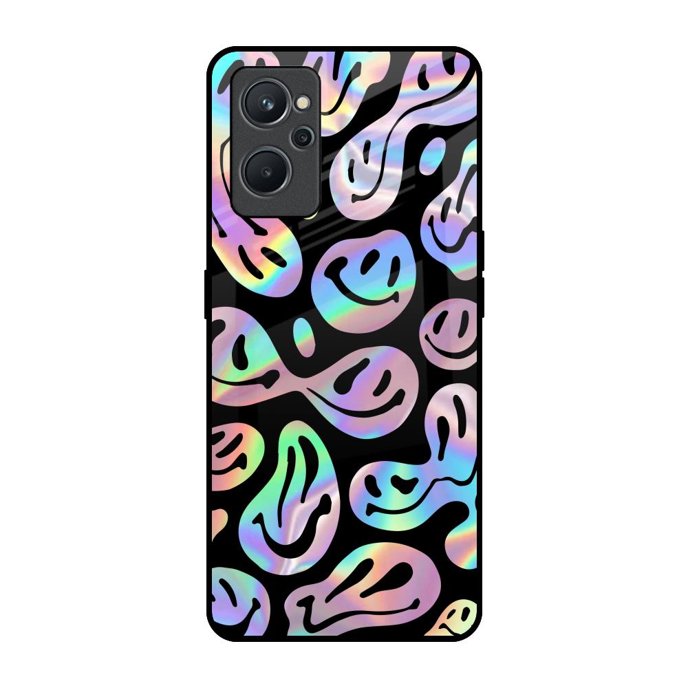Acid Smile Realme 9i Glass Back Cover Online