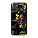 Astro Glitch Realme 9i Glass Back Cover Online