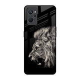 Brave Lion Realme 9i Glass Back Cover Online