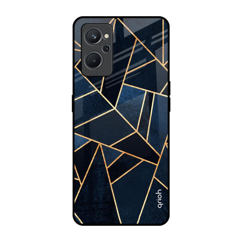 Abstract Tiles Realme 9i Glass Back Cover Online