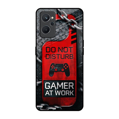 Do No Disturb Realme 9i Glass Back Cover Online