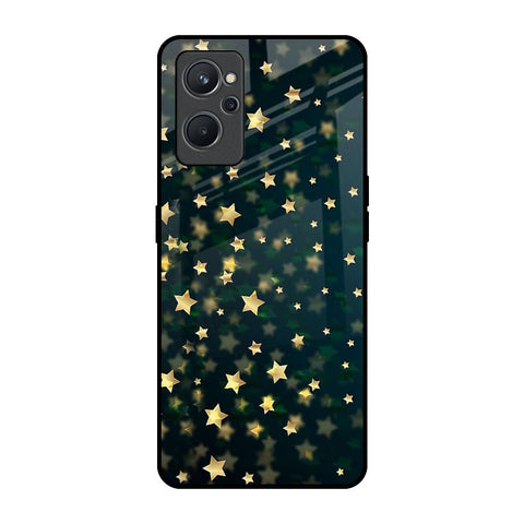 Dazzling Stars Realme 9i Glass Back Cover Online