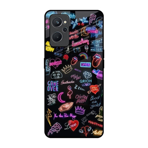Accept The Mystery Realme 9i Glass Back Cover Online