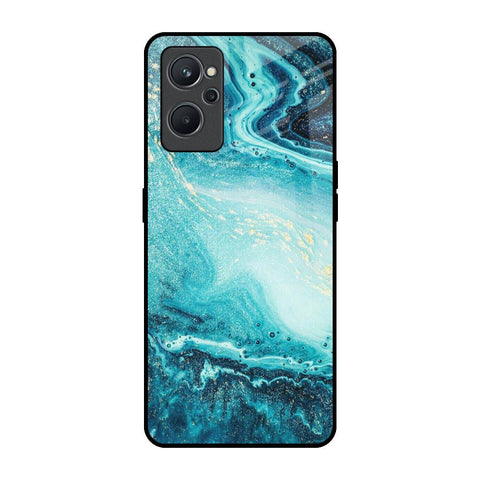 Sea Water Realme 9i Glass Back Cover Online