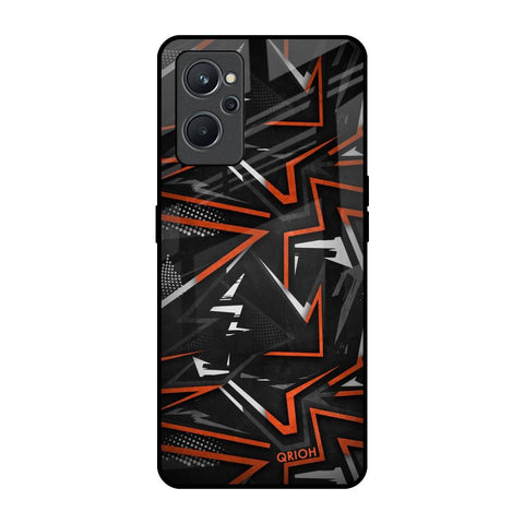 Vector Art Realme 9i Glass Back Cover Online