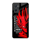 Red Vegeta Realme 9i Glass Back Cover Online