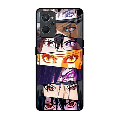 Anime Eyes Realme 9i Glass Back Cover Online