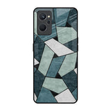 Abstact Tiles Realme 9i Glass Back Cover Online