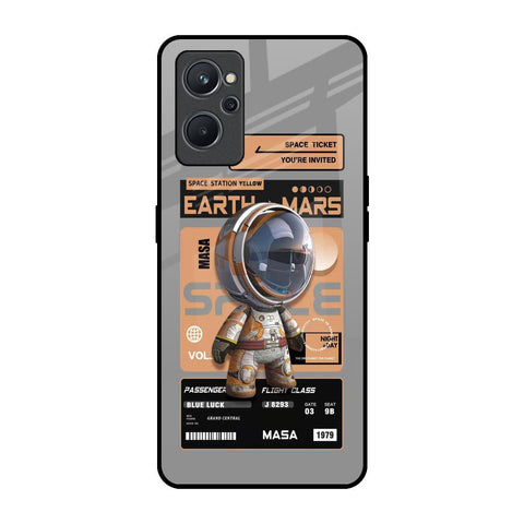 Space Ticket Realme 9i Glass Back Cover Online