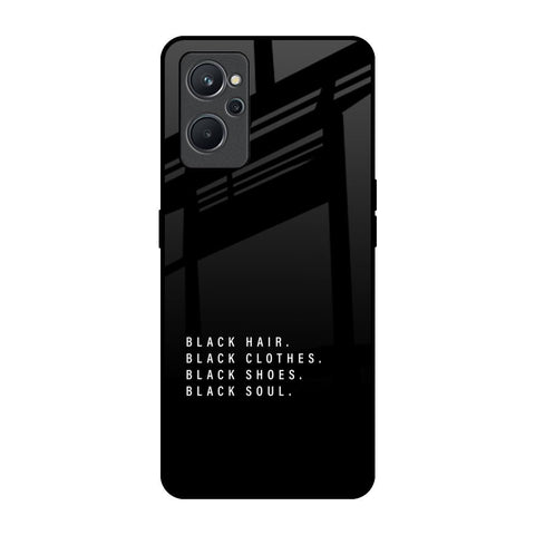 Black Soul Realme 9i Glass Back Cover Online
