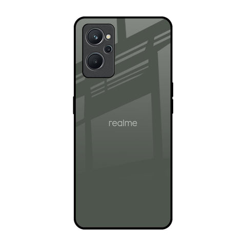 Charcoal Realme 9i Glass Back Cover Online