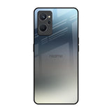 Tricolor Ombre Realme 9i Glass Back Cover Online