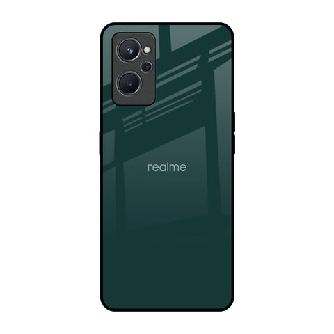 Olive Realme 9i Glass Back Cover Online