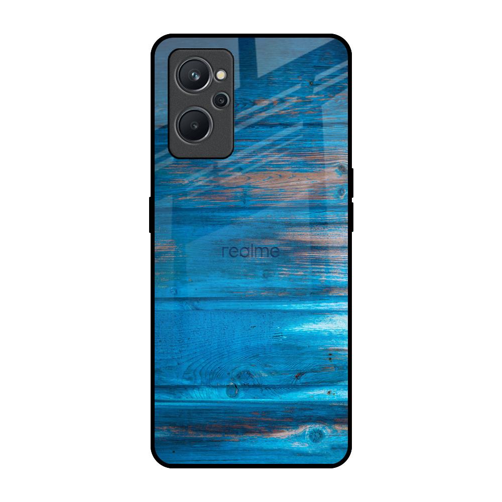 Patina Finish Realme 9i Glass Back Cover Online