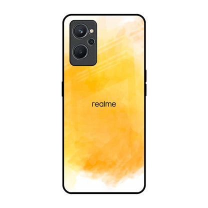 Rustic Orange Realme 9i Glass Back Cover Online