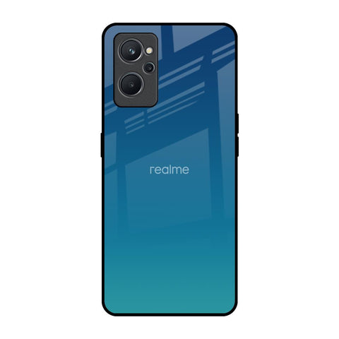 Celestial Blue Realme 9i Glass Back Cover Online