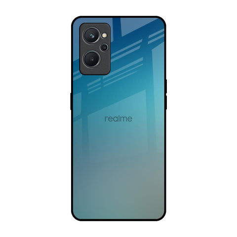 Sea Theme Gradient Realme 9i Glass Back Cover Online