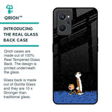 Night Sky Star Glass Case for Realme 9i