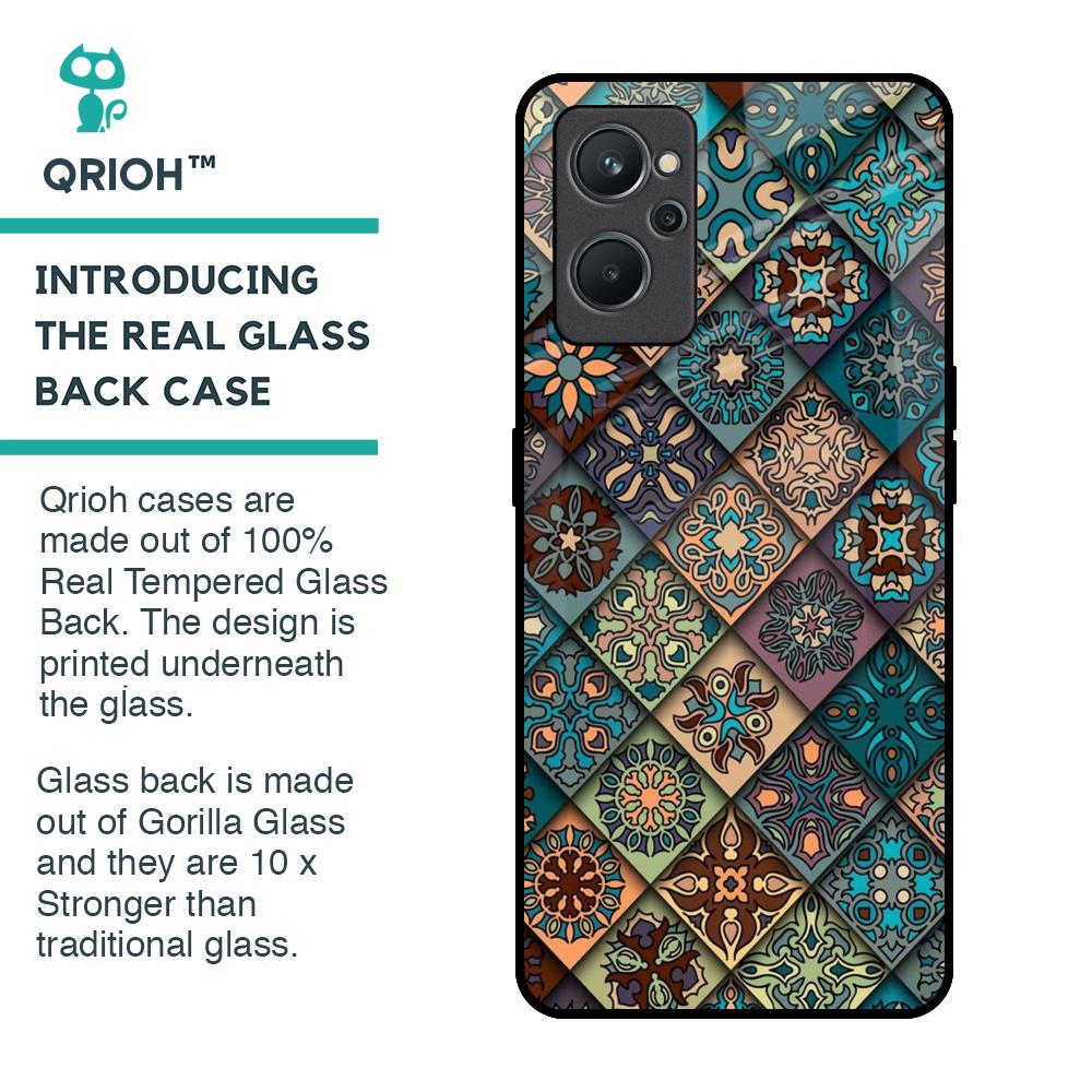 Retro Art Glass Case for Realme 9i