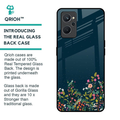 Small Garden Glass Case For Realme 9i