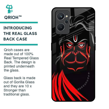 Lord Hanuman Glass Case For Realme 9i