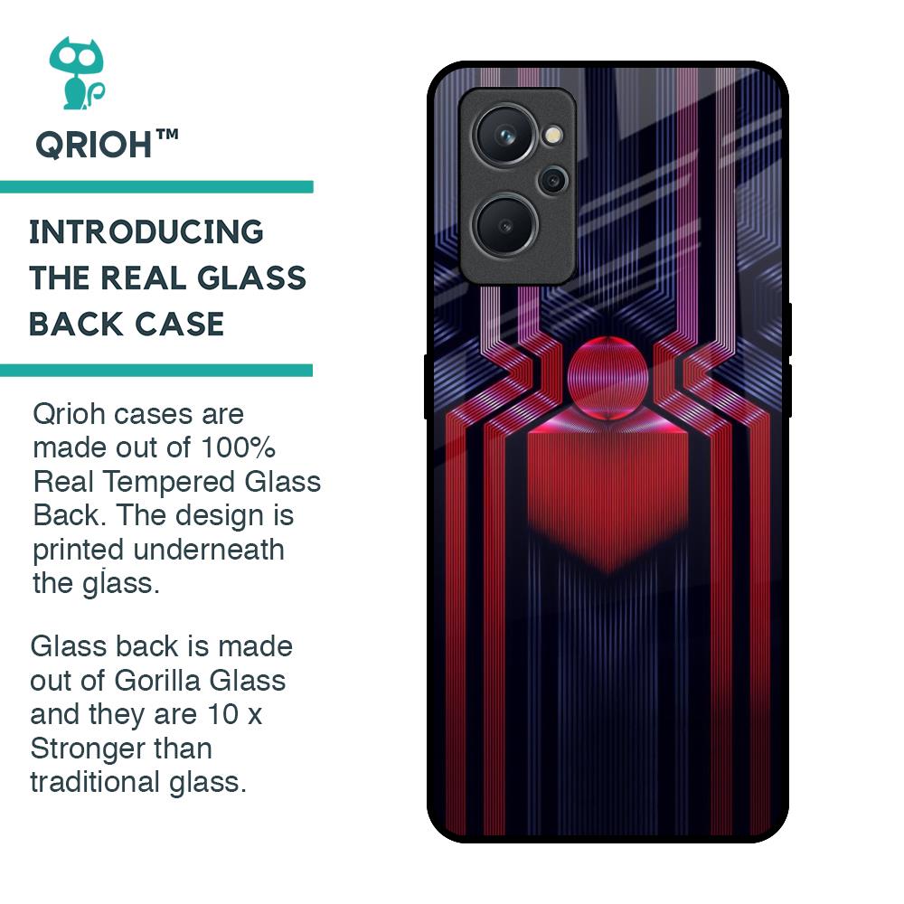 Super Art Logo Glass Case For Realme 9i