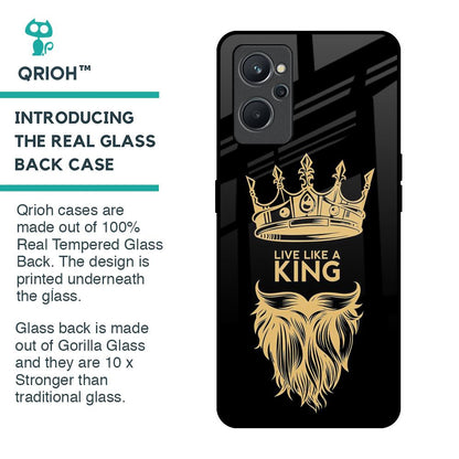 King Life Glass Case For Realme 9i