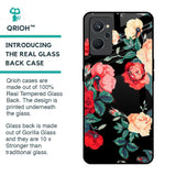 Floral Bunch Glass Case For Realme 9i