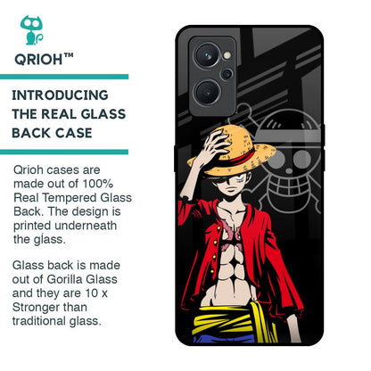 Hat Crew Glass Case for Realme 9i