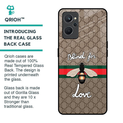Blind For Love Glass Case for Realme 9i