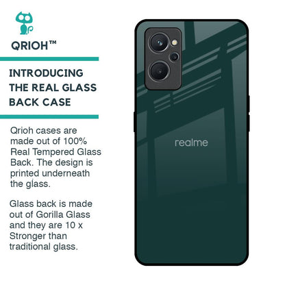 Olive Glass Case for Realme 9i