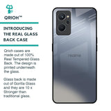 Space Grey Gradient Glass Case for Realme 9i