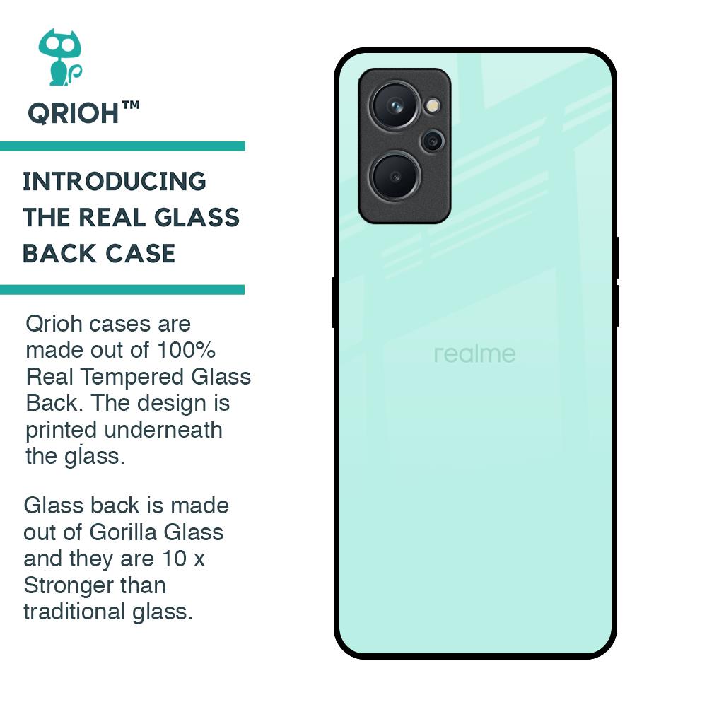 Teal Glass Case for Realme 9i
